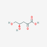 Pentanoic acid, 4,5-dihydroxy-2-oxo-, (4S)-结构式