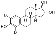 Structure of 16ALPHA-HYDROXY-17BETA-ESTRADIOL-2,4-D2