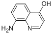 Structure of 8-Amino-4-quinolinol