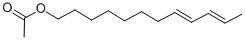 Structure of E,E-8,10-DODECADIEN-1-YL ACETATE