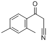 2,4-DIMETHYLBENZOYLACETONITRILE结构式
