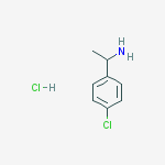 Structure of 1-(4-Chlorophenyl)ethanamine HCl