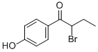 Structure of 2-bromo-4-hydroxybutyrophenone