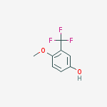 Structure of 4-methoxy-3-(trifluoromethyl)phenol