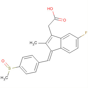 trans-Sulindac结构式