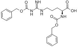 Structure of NALPHA,NOMEGA-DICARBOBENZOXY-L-ARGININE