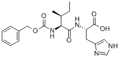 Structure of Z-ILE-HIS-OH