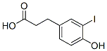 Structure of 3-(4-hydroxy-3-iodophenyl)propionic acid