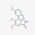 Structure of Dibenz[cd,f]indol-4(5H)-one,1,2,9-trimethoxy-