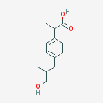 Structure of 3-Hydroxyibuprofen solution