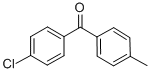 4-氯-4-甲基二苯甲酮 的化学结构式