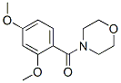 Structure of 4-(2,4-dimethoxybenzoyl)morpholine