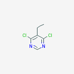 Pyrimidine, 4,6-dichloro-5-ethyl-结构式
