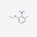Structure of Benzenamine, 2-ethoxy-6-methyl-