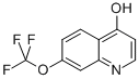 Structure of 4-HYDROXY-7-TRIFLUOROMETHOXYQUINOLINE