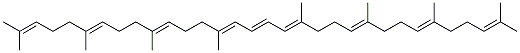 Structure of 7,7,8,8,11,11,12,12-octahydro-psi,psi-carotene