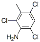Structure of 2,4,6-trichloro-3-methyl-aniline