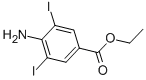 Structure of 3,5-DIIODO-4-AMINOBENZOIC ACID ETHYL ESTER