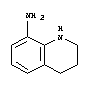 Structure of 8-AMINO-1,2,3,4-TETRAHYDROQUINOLINE