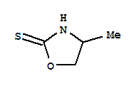 4-methyl-1,3-oxazolidine-2-thione结构式