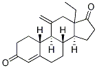 Structure of 13-ethyl-11-methylene-gon-4-ene-3,17-dione