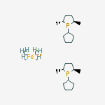 1,1-二((2R,5R)-2,5 -二甲基磷酸)二茂铁结构式