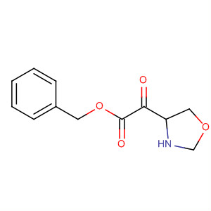 4-Oxazolidineacetic acid, 2-oxo-, phenylmethyl ester, (4S)-结构式