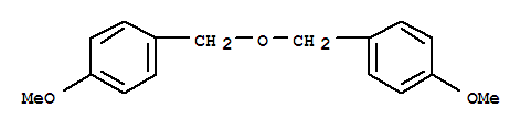Structure of 1,1'-(oxydimethanediyl)bis(4-methoxybenzene)