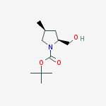 Structure of 1-Boc-2-hydroxyMethyl-4-M...