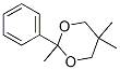 Structure of 2,5,5-trimethyl-2-phenyl-1,3-dioxane