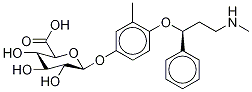 Structure of 3-Methyl-4-[(1R)-3-(methylamino)-1-phenylpropoxy]phenyl -D-Glucopyranosiduronic Acid