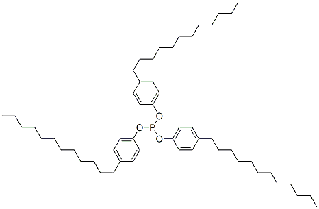Structure of tris(4-dodecylphenyl) phosphite