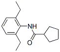 CYCLOPENTANECARBOXAMIDE,N-(2,6-DIETHYLPHENYL)-结构式