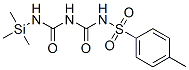 Structure of 1-(4-methylphenyl)sulfonyl-3-(trimethylsilylcarbamoyl)urea
