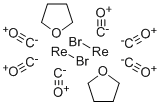 Structure of BROMOTRICARBONYL(TETRAHYDROFURAN)RHENIU&