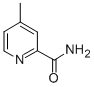 4-Methylpyridine-2-carboxamide结构式