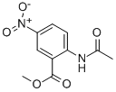 Structure of METHYL 2-(ACETYLAMINO)-5-NITROBENZOATE