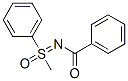 N-Benzoyl-S-methyl-S-phenylsulfoximide结构式