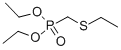 Structure of DIETHYL (ETHYLTHIOMETHYL)PHOSPHONATE