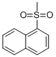 Structure of 1-METHANESULFONYL-NAPHTHALENE
