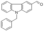 Structure of 9-BENZYL-3-FORMYLCARBAZOLE
