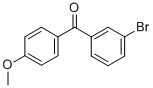 Structure of 3-BROMO-4-METHOXYBENZOPHENONE