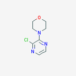 Morpholine, 4-(3-chloropyrazinyl)-结构式
