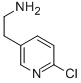 Structure of 2-(6-chloropyridin-3-yl)ethanamine