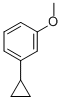 Structure of 3-CYCLOPROPYLANISOL