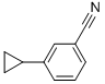 Structure of 3-CYCLOPROPYLBENZONITRILE