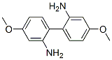 4,4-Dimethoxybiphenyl-2,2-diamine结构式