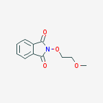 1H-Isoindole-1,3(2H)-dione, 2-(2-methoxyethoxy)-结构式
