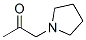 Structure of 2-Propanone, 1-(1-pyrrolidinyl)- (9CI)