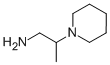 Structure of (2-piperidin-1-ylpropyl)amine(SALTDATA: FREE)